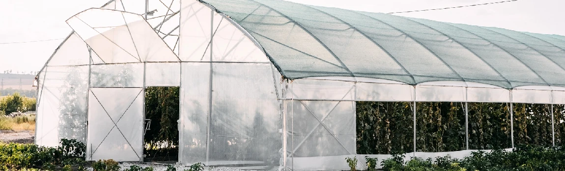 Safe And Reliable Glass Greenhouse in Lutz, FL